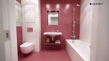 Монтаж комплекта Geberit Sigma Plattenbau
