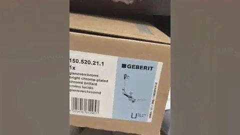 Сифон для ванной Geberit в реальных условиях