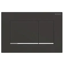 Клавиша GEBERIT Sigma 30 черный матовый/хром глянцевый 115.883.14.1