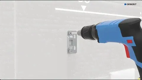 Geberit Mix &Match - Mounting Plate - Installation (en)