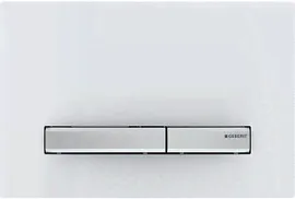 Кнопка смыва Geberit Sigma 50 115.788.11.2 белая с клавишами хром