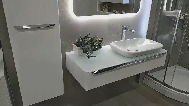 Geberit MyDay раковина на столешницу 245460600 washbasin 824160000 unit Y824000000 column 824300000