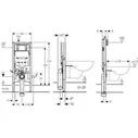 Инсталляция Geberit Duofix UP720 111.796.00.1