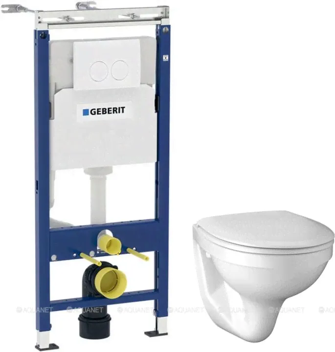 Унитаз с инсталляцией Geberit Kolo Idol 458.122.2U.1