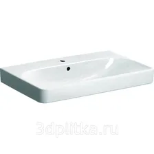 Раковина Geberit Smyle Square 500.249.01.1 Белый 75