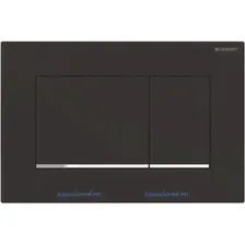 Клавиша смыва Geberit Sigma 30 115.883.14.1 черный матовый / хром глянцевый