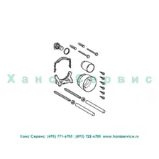 Монтажный комплект для Geberit Duofix UP100 / Delta 12 см и UP182 / Delta 12 см GEBERIT 242.272.00.1