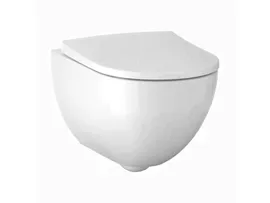Инсталляция Geberit с безободковым унитазом Geberit Acanto Rimfree, 500.301.KJ.A, сиденье микролифт, комплект Идеальная пара