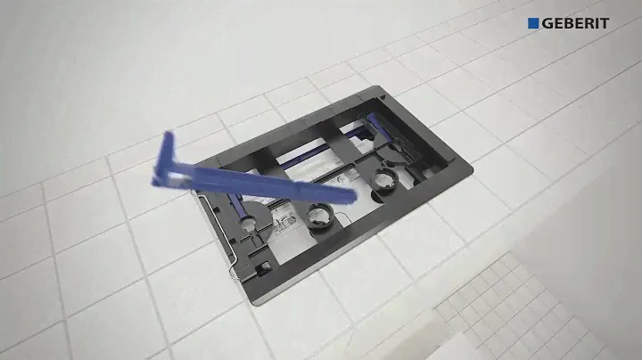 Installation of Geberit Omega