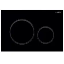 Кнопка смыва Geberit 115.882 Sigma 20 115.882.DW.1 глянцевый черный/черный матовый