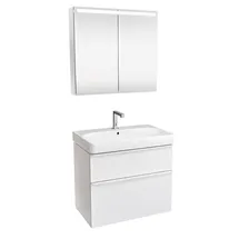 Комплект мебели для ванной Geberit Smyle 529.353.00.7 75 см цвет белый