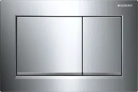 Смывная клавиша Geberit Sigma 30 115.883.KH.1 хром глянец, хром матовый