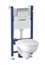 Комплект унитаз Renova Rimfree с инсталляцией 500.124.TC.R Geberit
