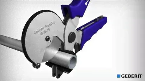 Geberit PushFit - Installation