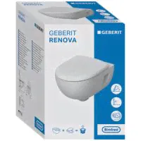 Унитаз подвесной Geberit Renova Rimfree