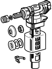 Впускной клапан Geberit 281.004.00.1 Impuls380 3/8" и 1/2"