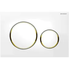 Клавиша смыва Geberit Sigma 20 115.882.KK.1 Белый/золото